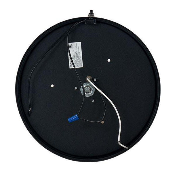 RV Ceiling Globe Light LED Textured Black - 12 volt
