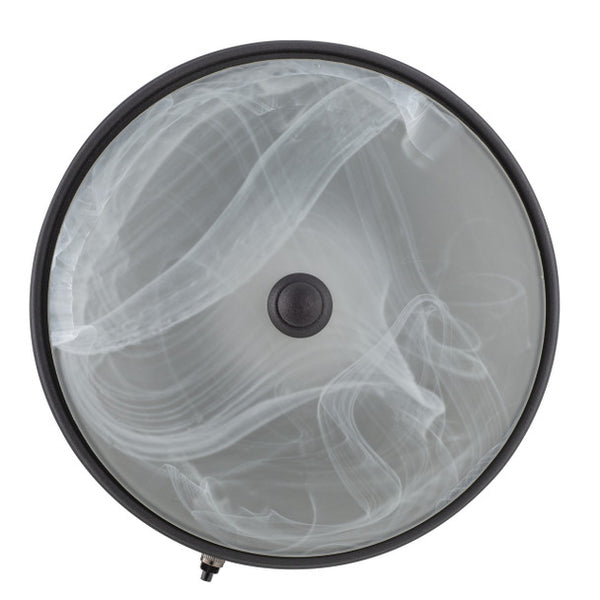 RV Ceiling Globe Light LED Textured Black - 12 volt