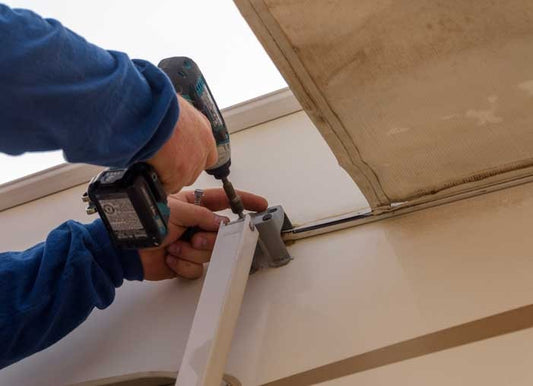 Custom RV Awning Installation - Quote Required