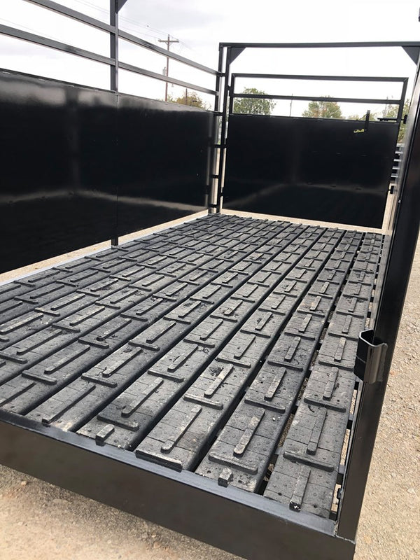 Shelby Trailer Flooring, Cross Lug Style, 2"x8"x24' - Part # SHL-LUG-24
