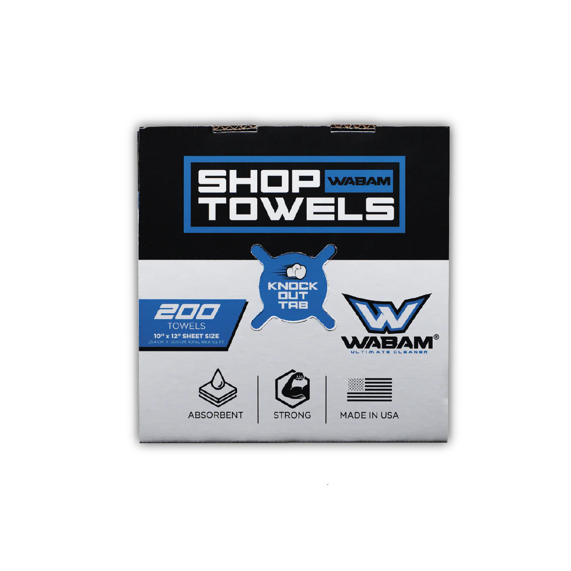 WABAM Shop Towels (1 box) - W300101