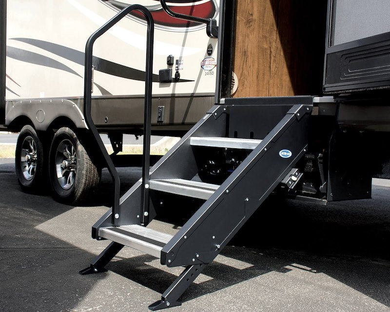 MORryde STP214‑029H 3‑Step Handrail for 1st Gen StepAbove® Entry Steps
