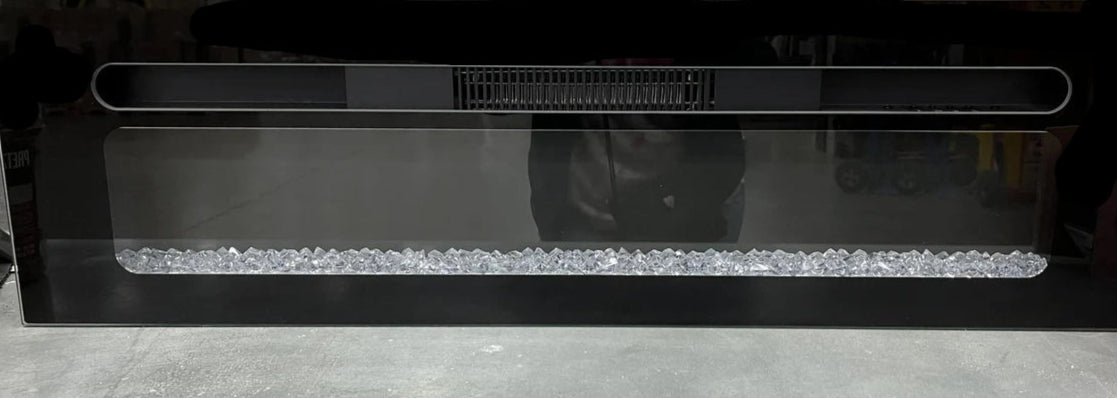 Covenant 36" Crystal Touchscreen Electric Fireplace Flat Front with Remote LFP36-CT