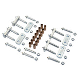 MORryde UO12-016 Heavy-Duty Leaf Spring Shackle Kit with Standard Frame Hanger - SRE4000/CRE3000 - Tandem Axle