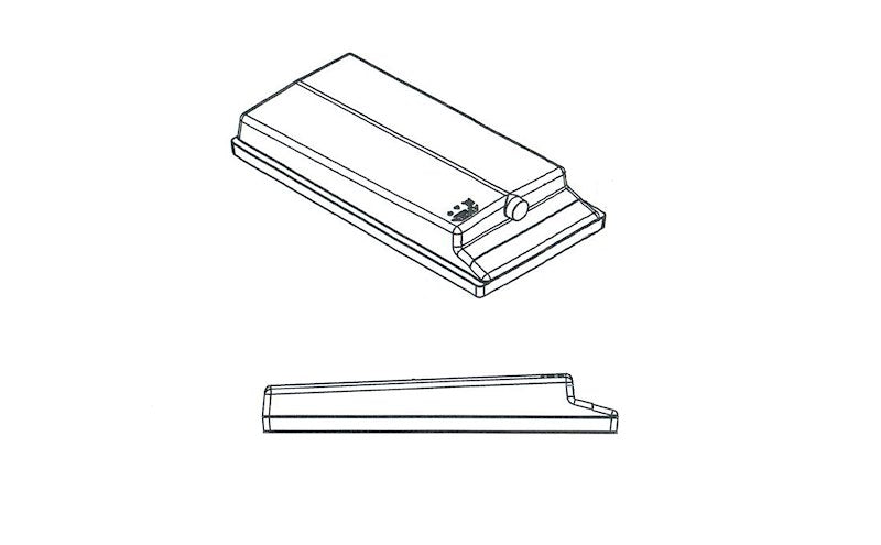 Alpha Waste Holding Tank 52 Gal. 57 x 29 x 8 End Drain VB29578REH9FR