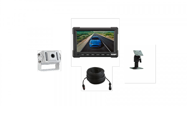 Voyager 7" Color Rear Camera System with Side Cams- AOS713-C