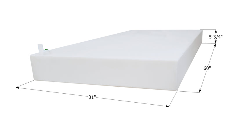 Fresh Water Tank WT3544/0318080 - 42 Gal. - 60" x 31" x 5 3/4" - Jayco - ICON #14021