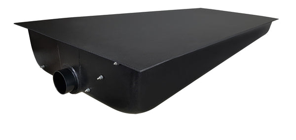 Holding Tank Center End Drain HT543ED - 48 gal. - 70" x 28 1/2" x 8 1/2" - ICON #14320