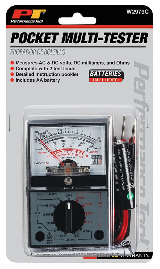 Electrical Multi-Tester - Performance Tool W2979