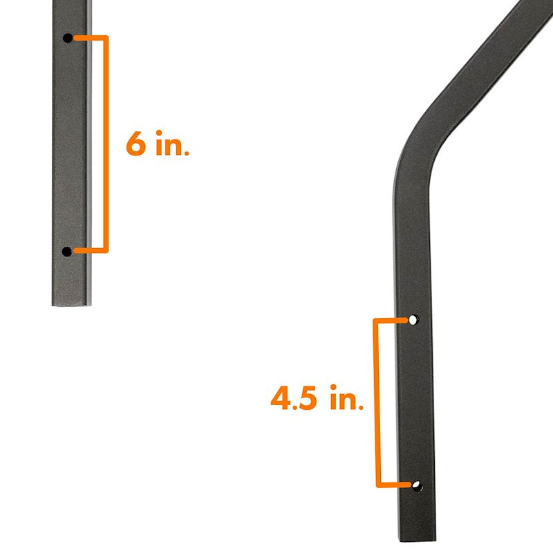 MORryde STP214‑120H 4‑Step Handrail for 2nd Gen StepAbove® Entry Steps