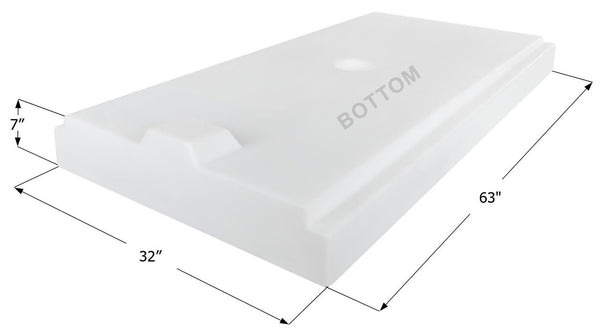 Fresh Water Tank WT3926  Forest River - 40 Gallon - 63" x 32" x 7" - ICON #15050